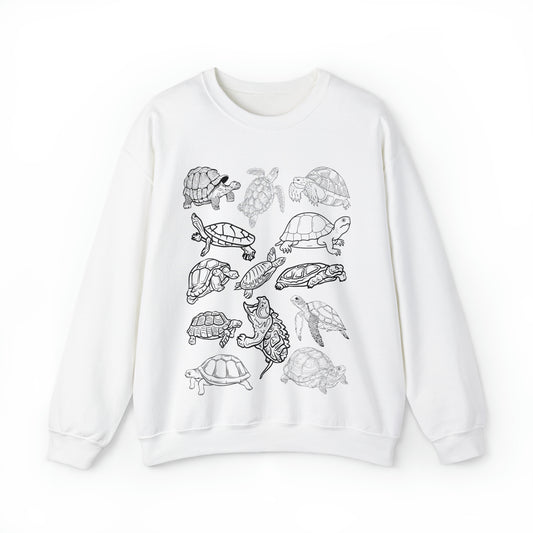 Copy of Turtle Tortoise Sweatshirt, Turtle Lover Gift, Reptile shirts, Cottagecore Aesthetic Shirts
