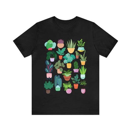 Copy of House Plants Tshirt, Gift For Plant Lover, Crazy Plant Lady Shirt, I Wet My Plants, Green Thumb Gifts, Cute Succulent Graphic Tee