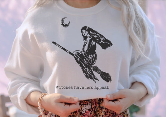 Witches Have Hex Appeal Sweatshirt - TheTinyTurtleCo