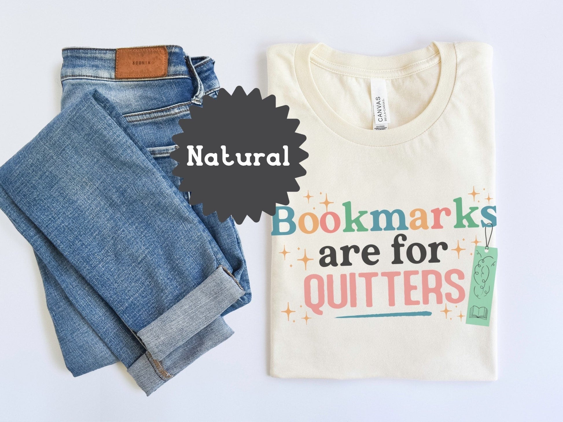 Bookmarks Are for Quitters Tee