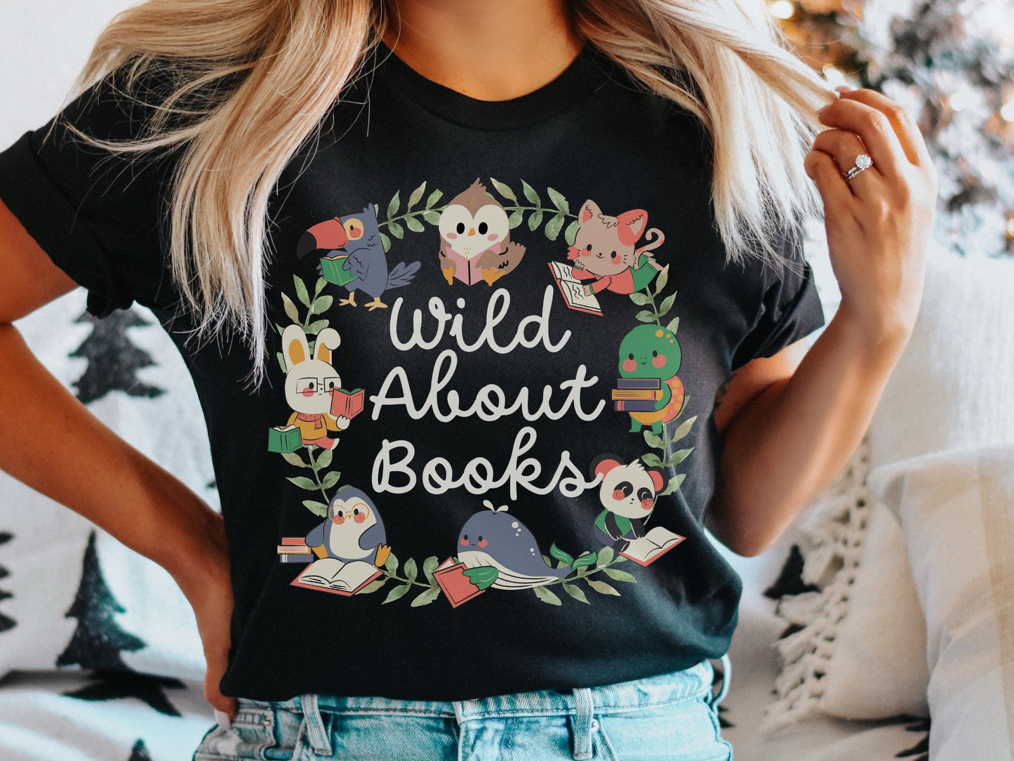 Wild About Books Tshirt