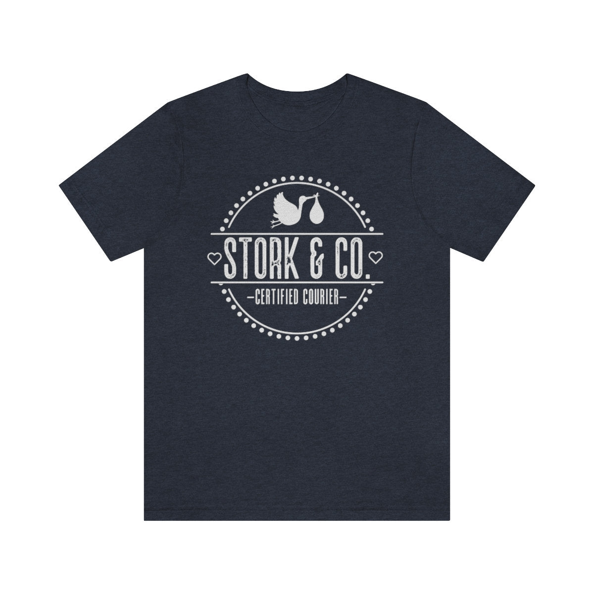 Stork and Co Certified Courier Tshirt