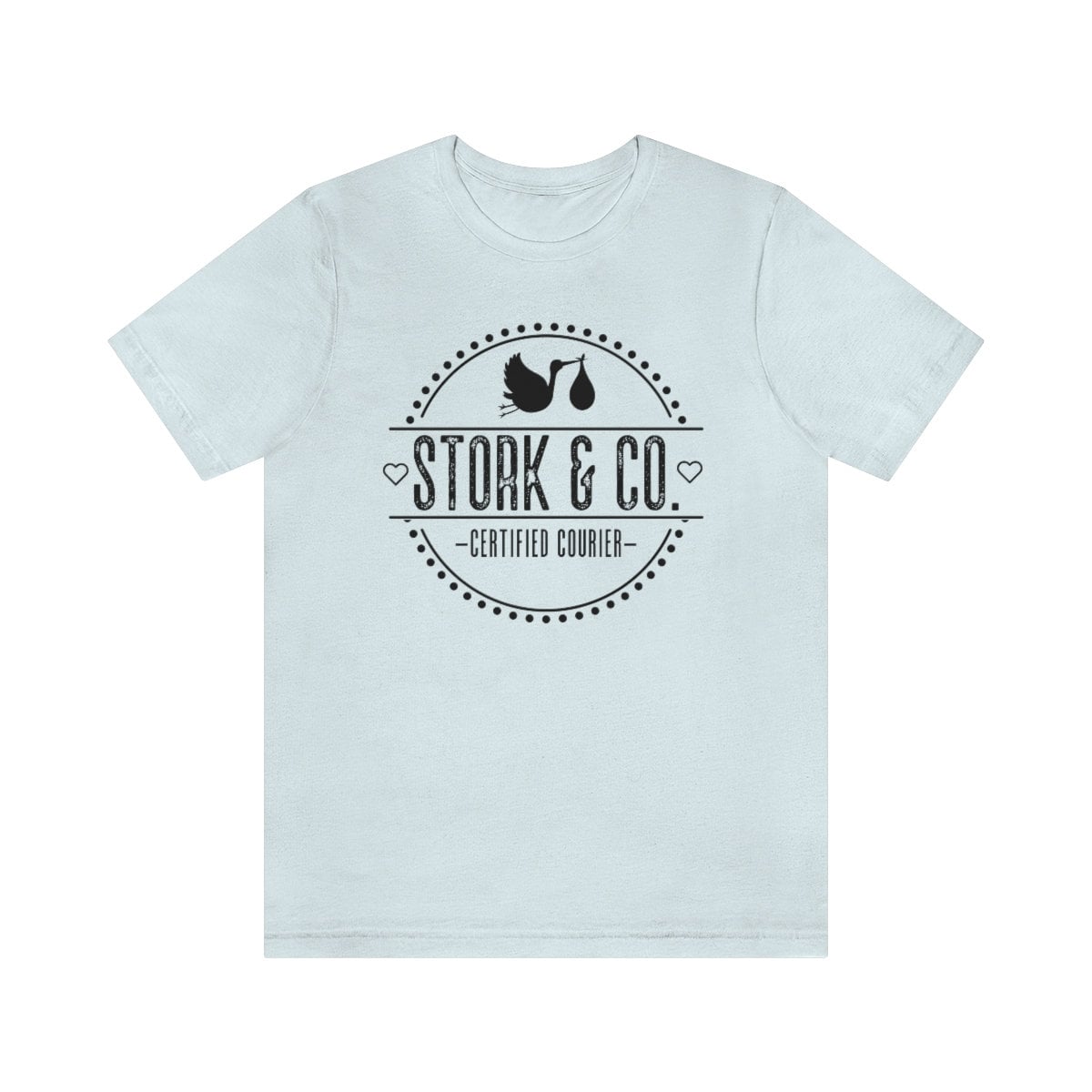 Stork and Co Certified Courier Tshirt