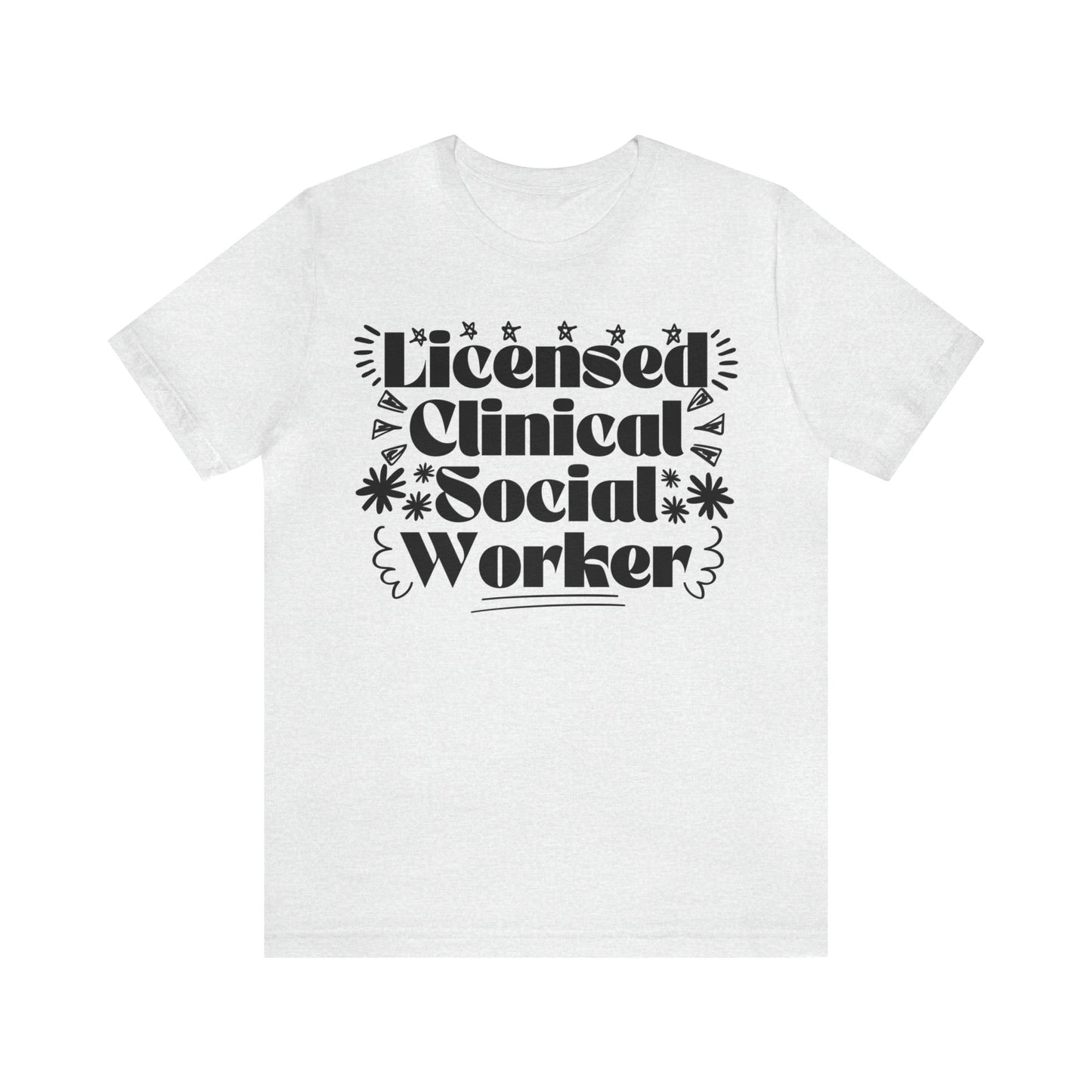 Licensed Clinical Social Worker Tshirt, LCSW Tee, Back To School Outfit, first Day Of School, Minimalist Aesthetic, Meet The Staff counselor