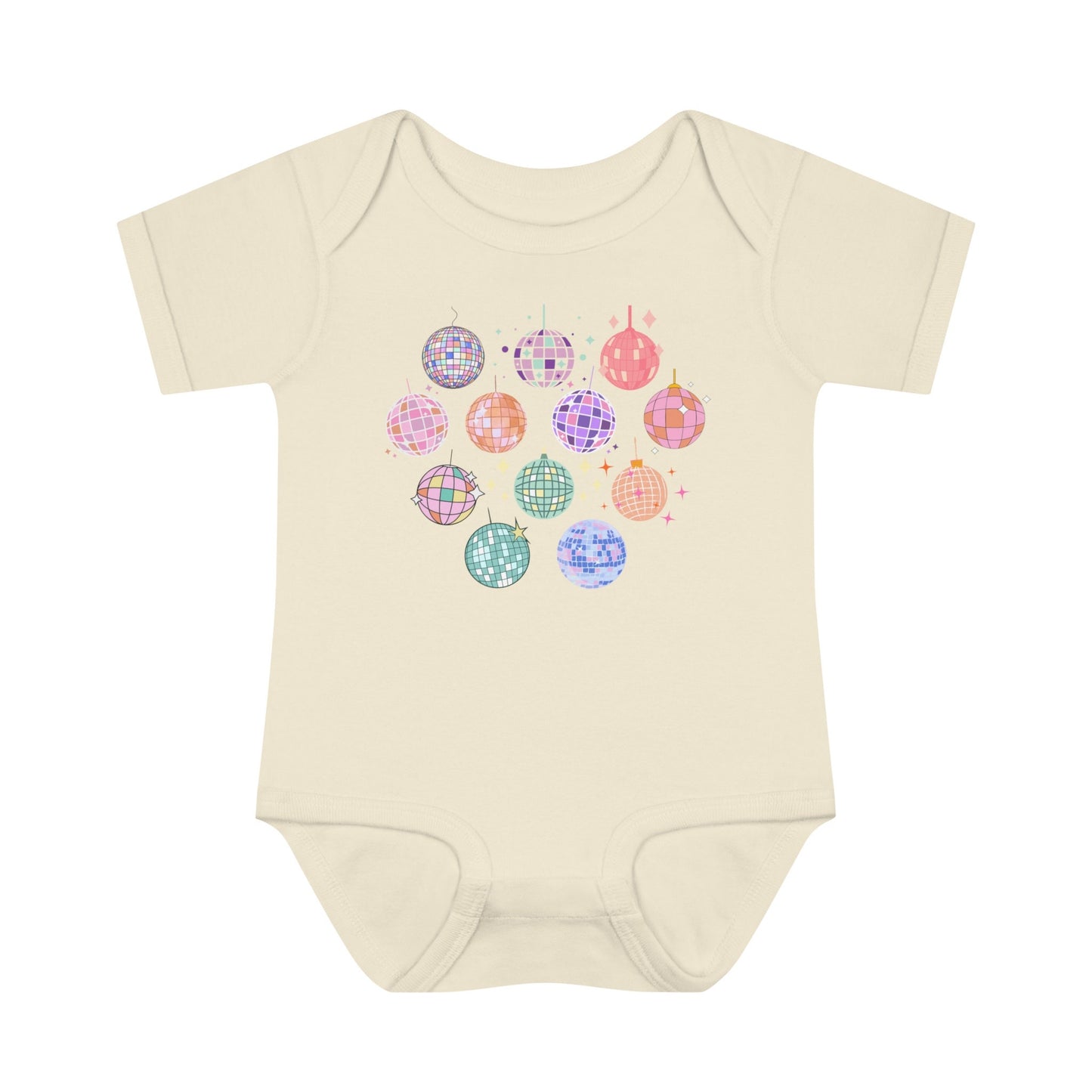 Disco Ball Baby Bodysuit, Retro Party Tee, Rainbow Shirts, Subtle Pride Outfit, Mirrorball Sweatshirt, Cute Womens Tops for Summer
